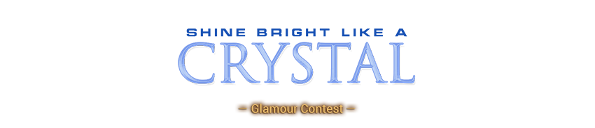 Shine Bright Like a Crystal Glamour Challenge