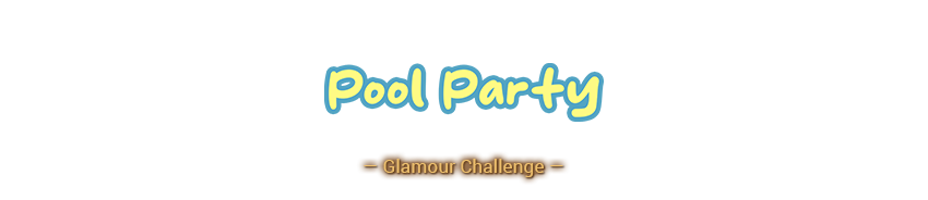 Pool Party - June's Glamour Challenge | Eorzea Collection